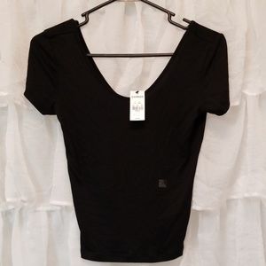 🆕️ Express Black Crop Top